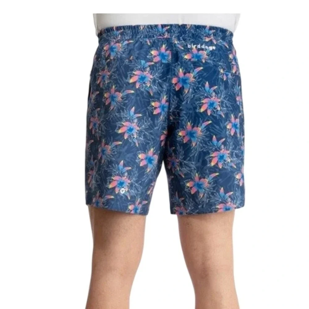 Birddogs Men Captain South Americas‎ Blue Lined Athletic Size Medium Classic Fit